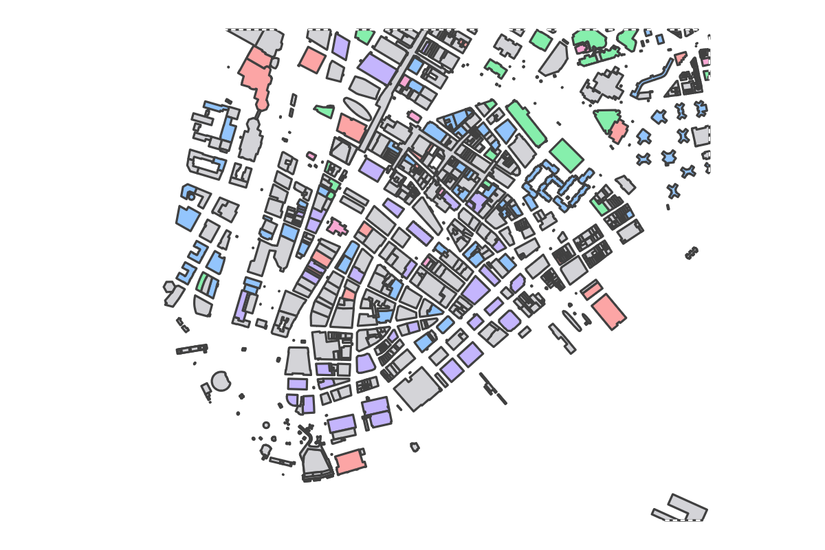 Program breakdown map