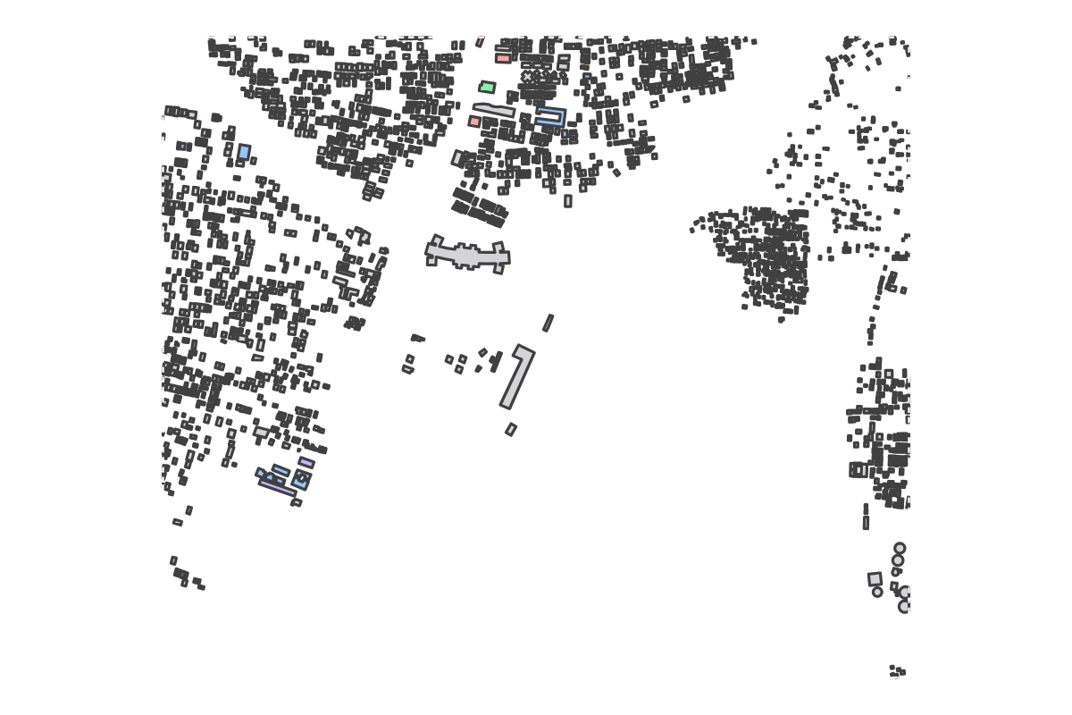 Program breakdown map