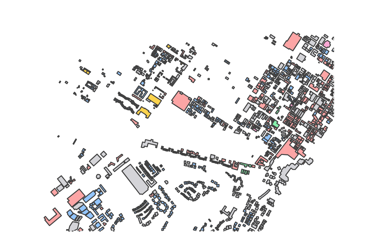 Program breakdown map