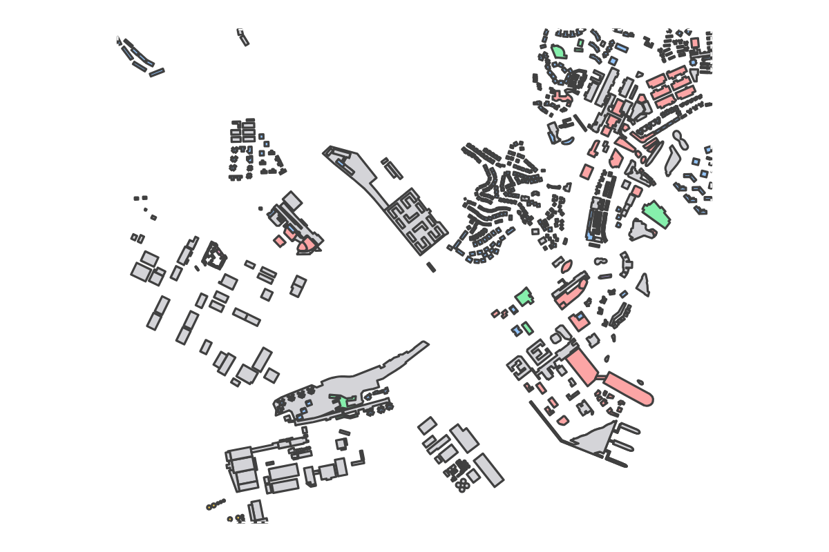 Program breakdown map