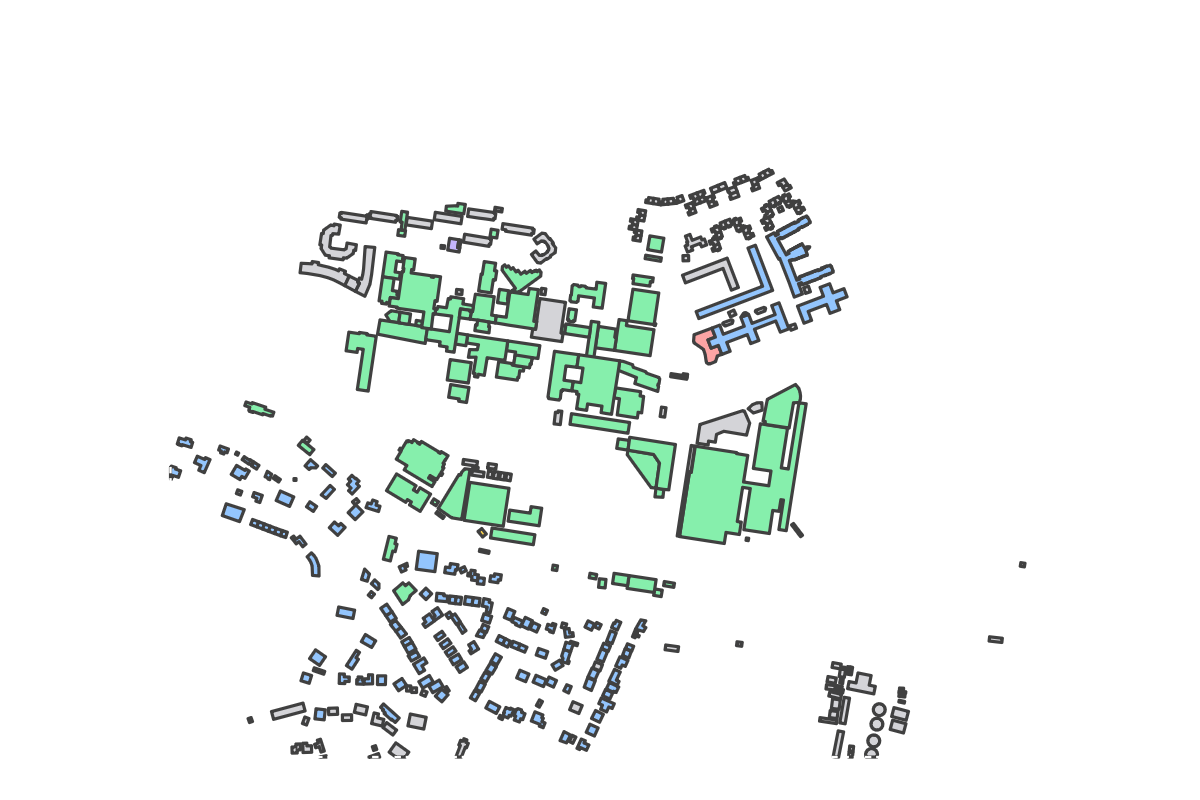 Program breakdown map
