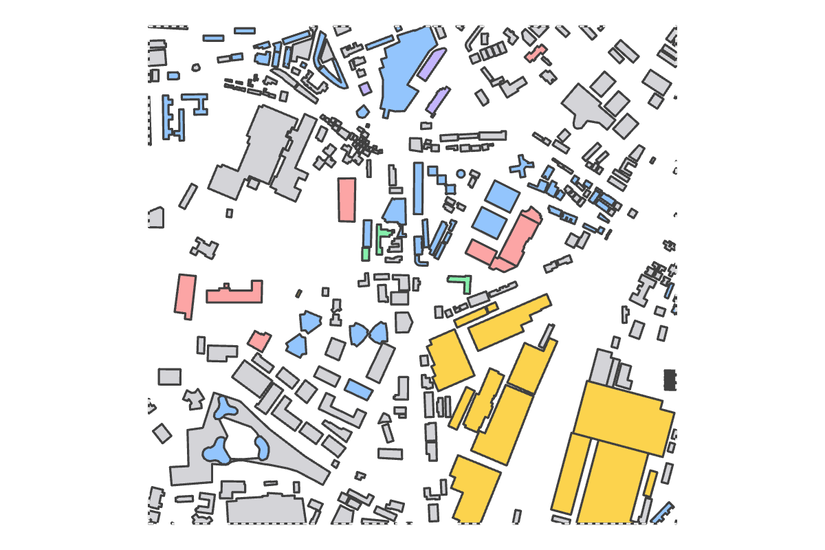 Program breakdown map