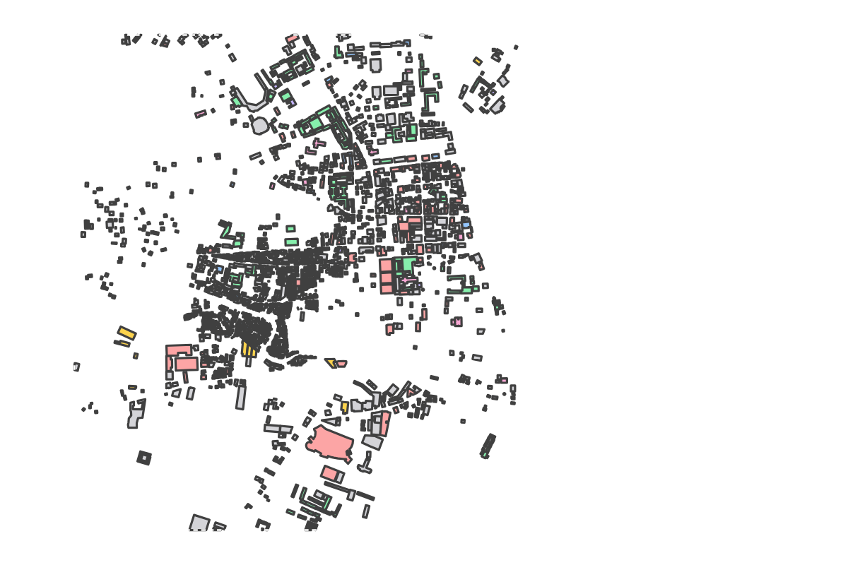 Program breakdown map