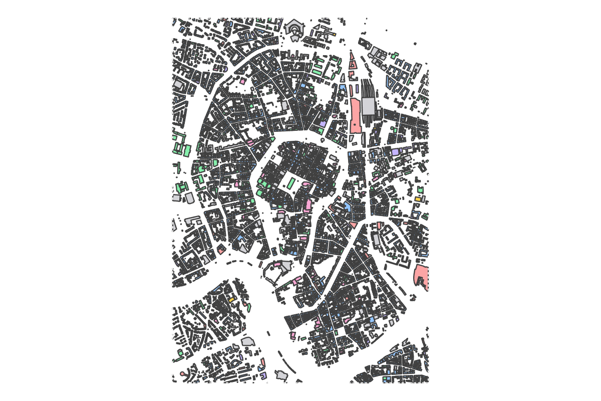 Program breakdown map