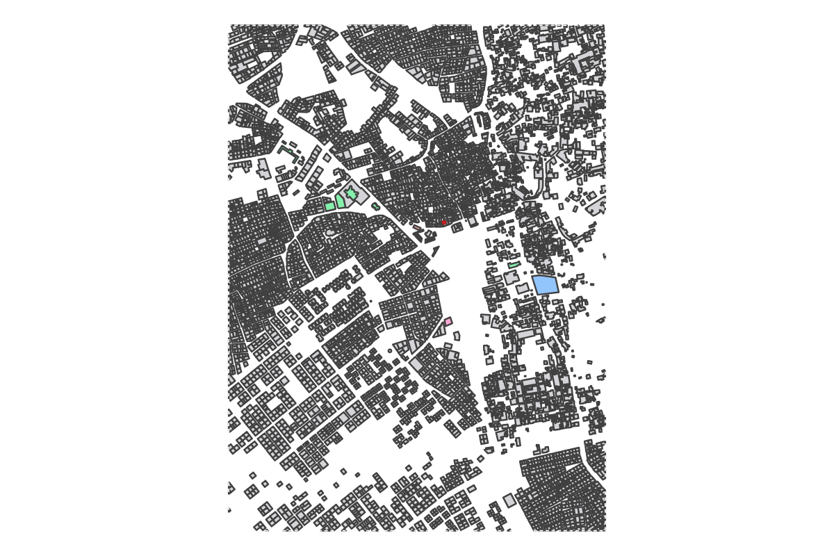 Program breakdown map