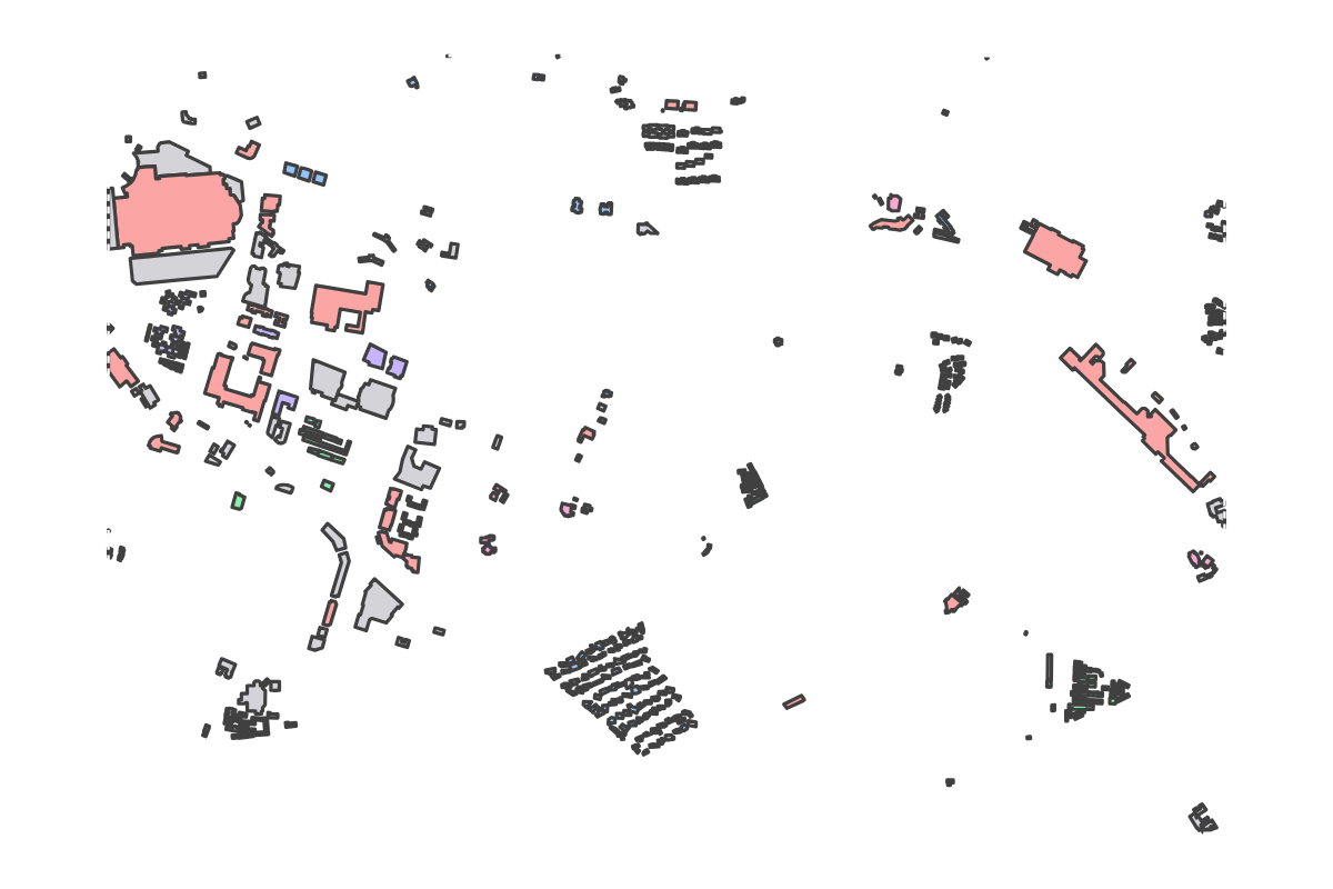 Program breakdown map