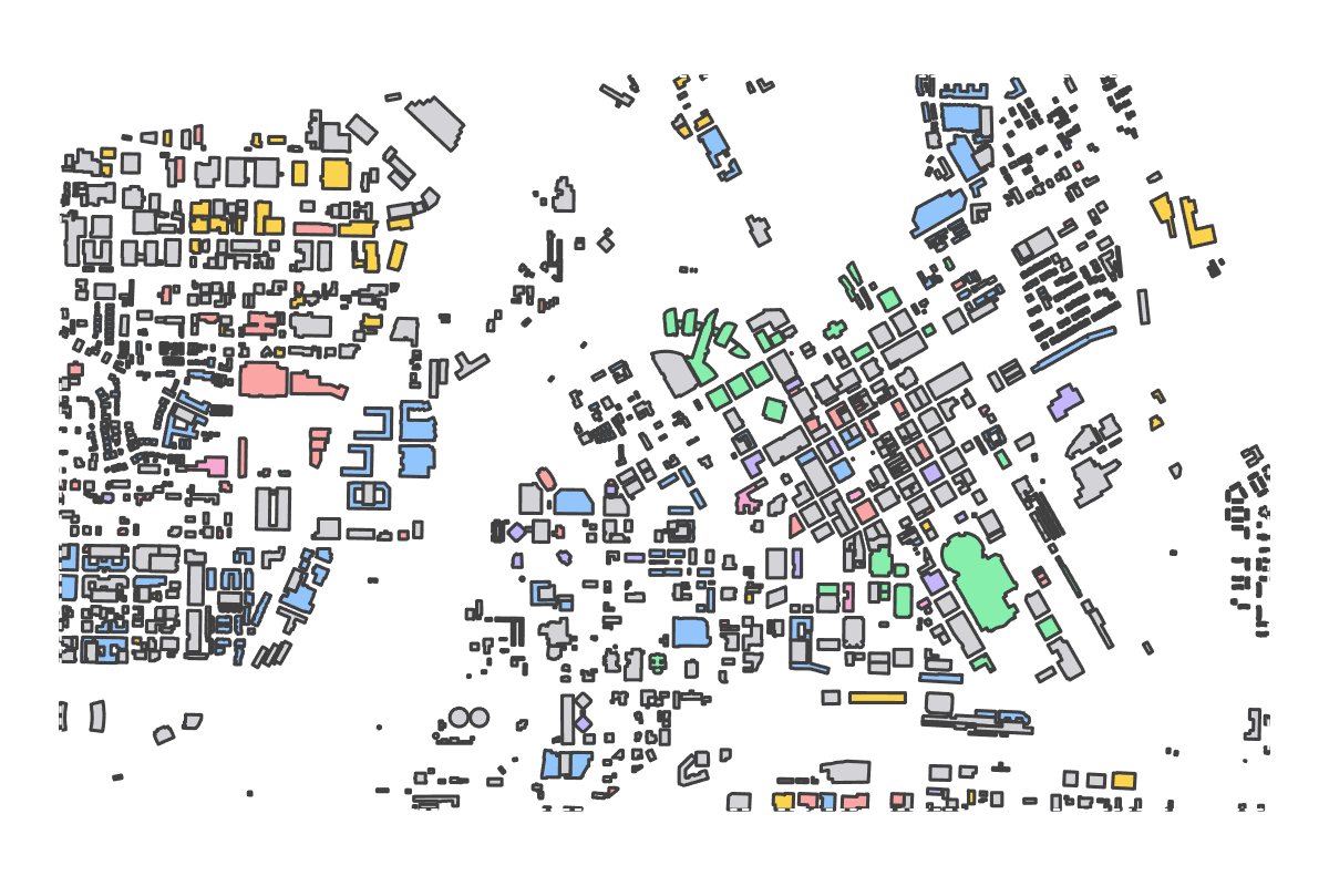 Program breakdown map