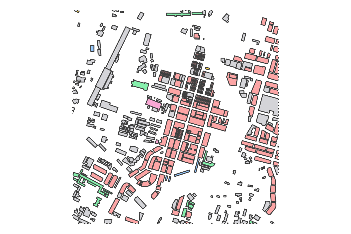 Program breakdown map