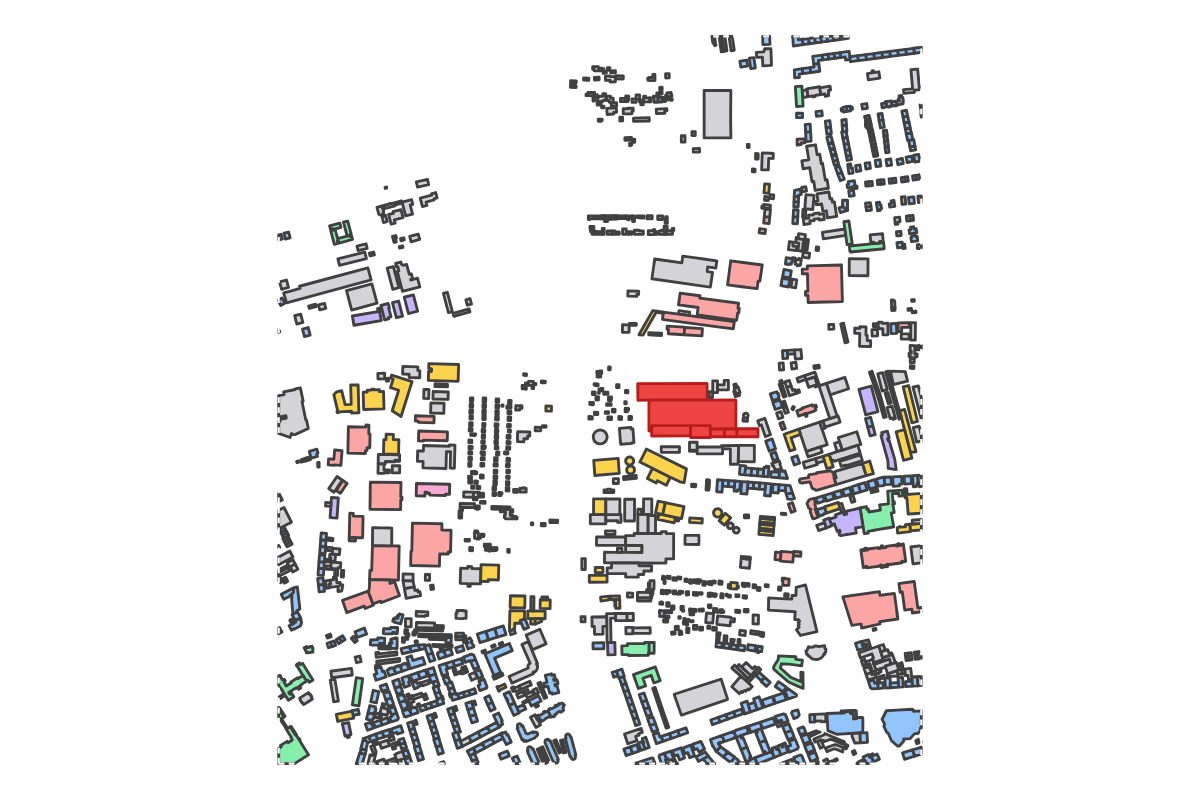 Program breakdown map