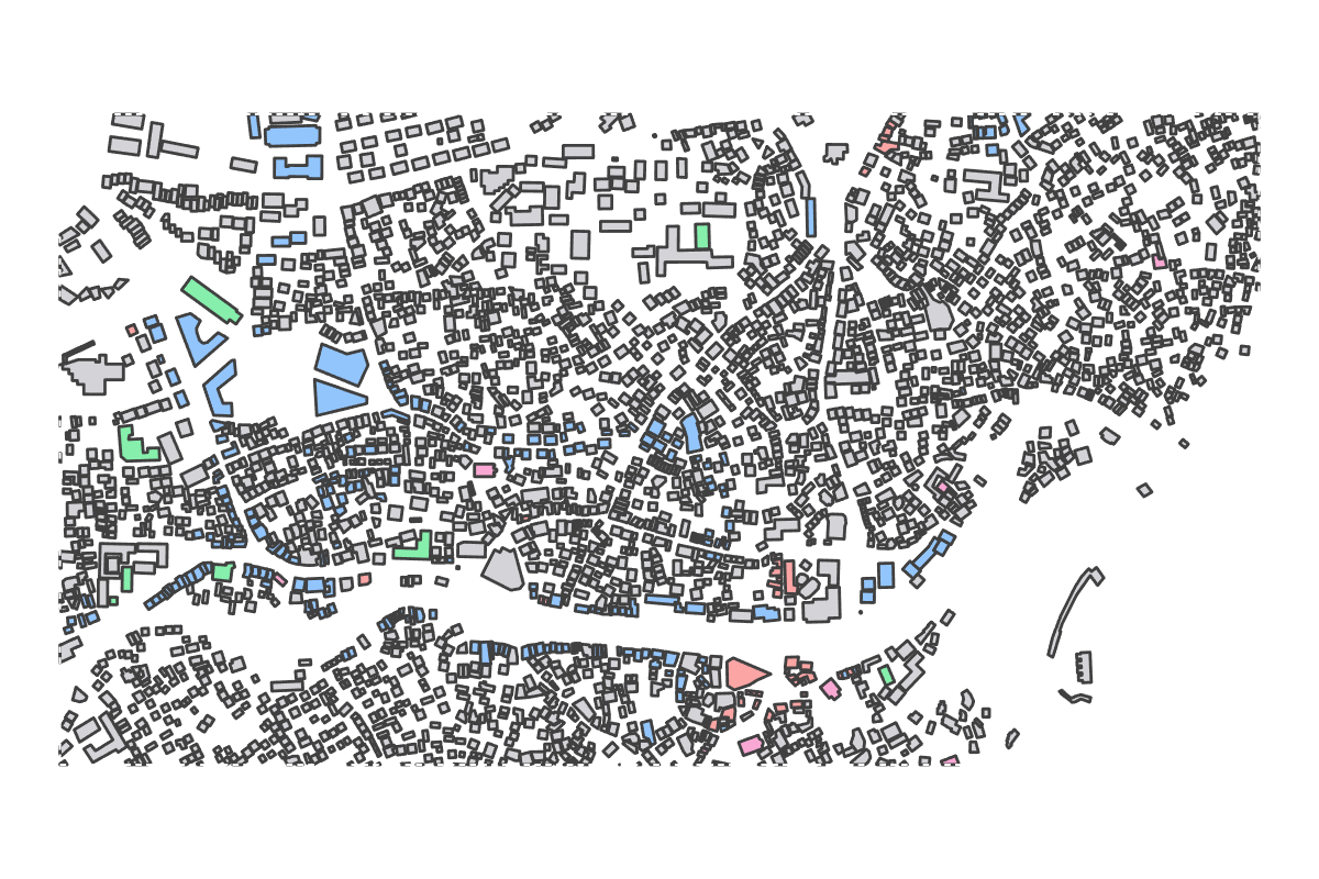 Program breakdown map