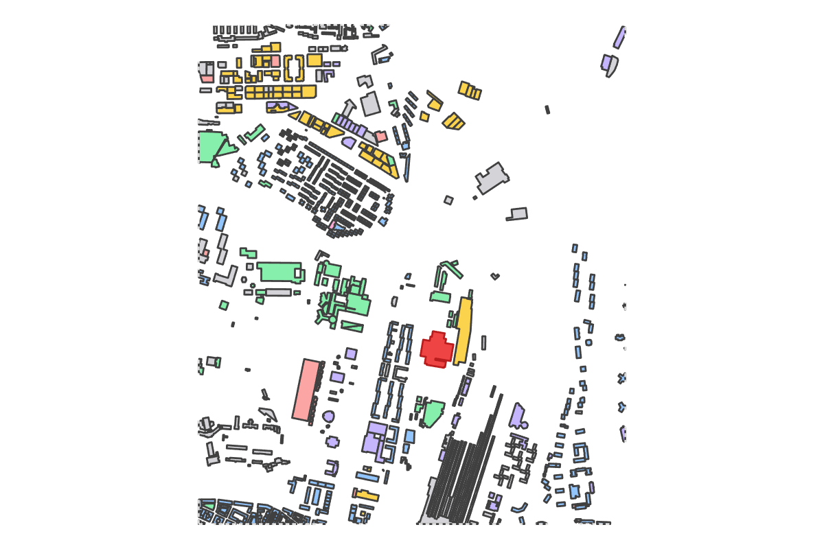 Program breakdown map