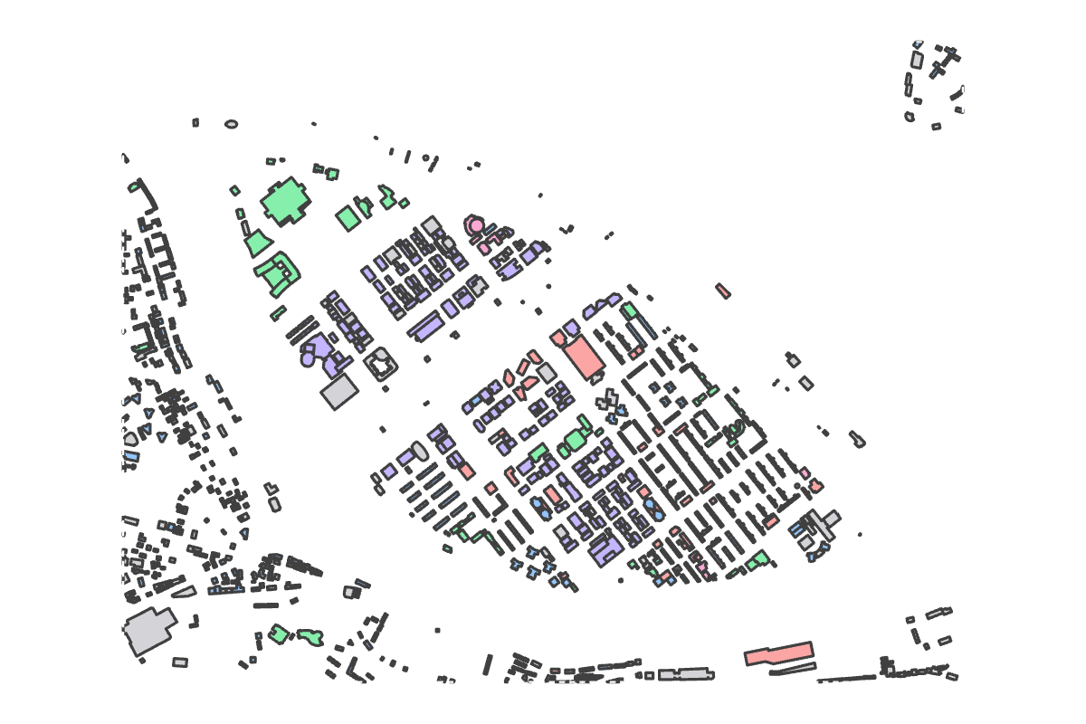 Program breakdown map