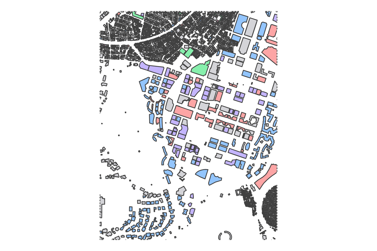 Program breakdown map