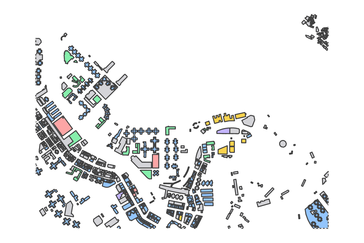 Program breakdown map