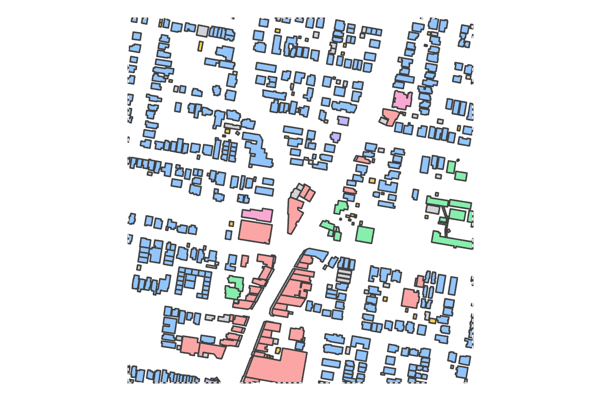 Program breakdown map