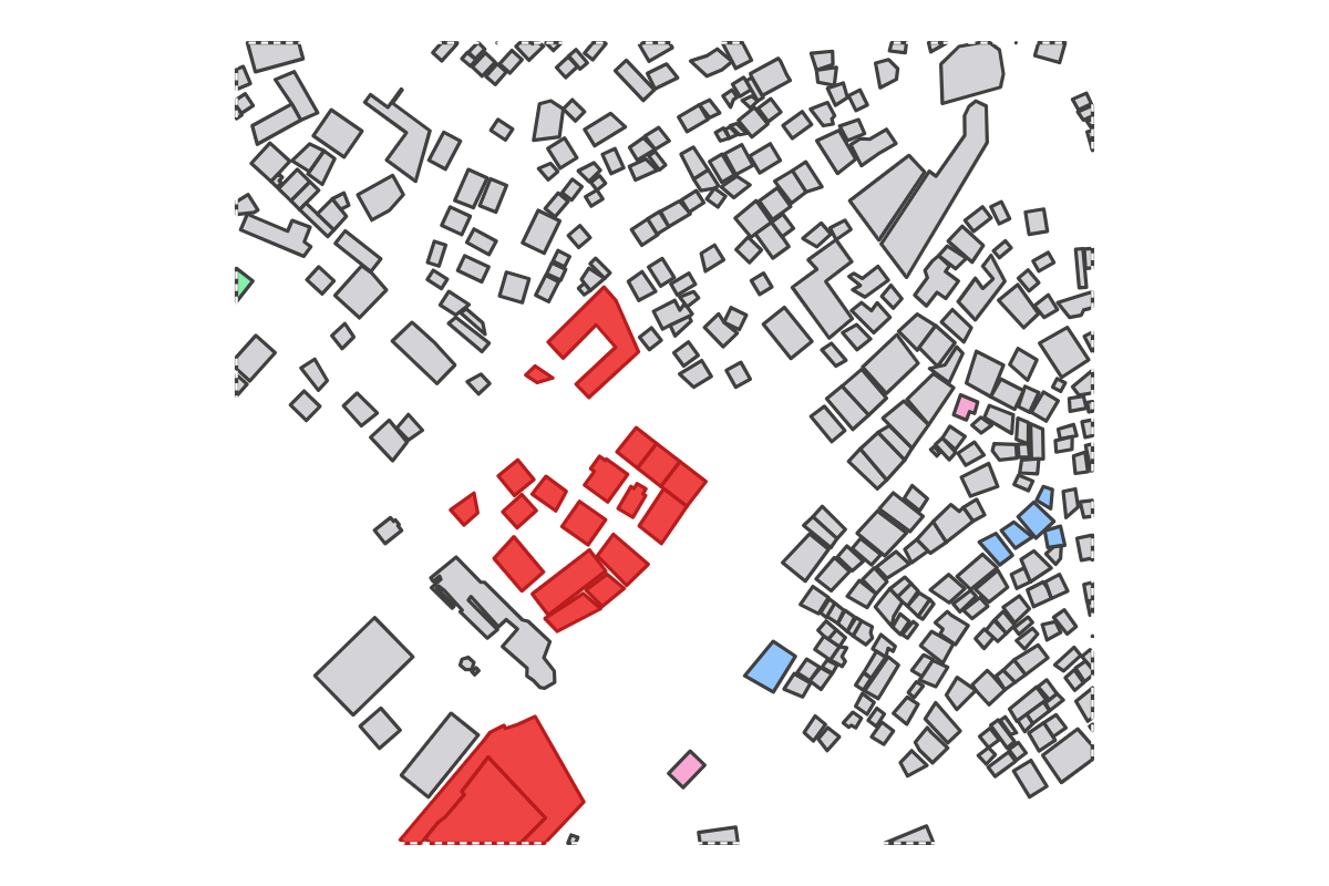 Program breakdown map