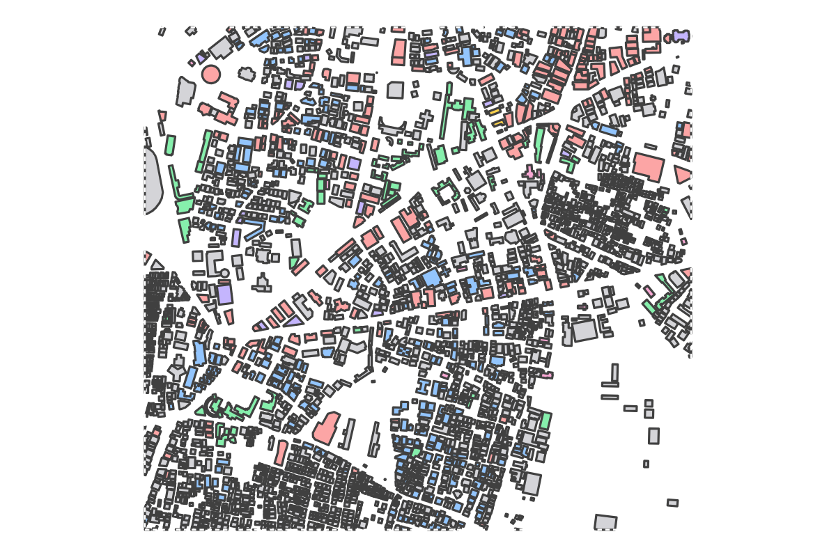 Program breakdown map