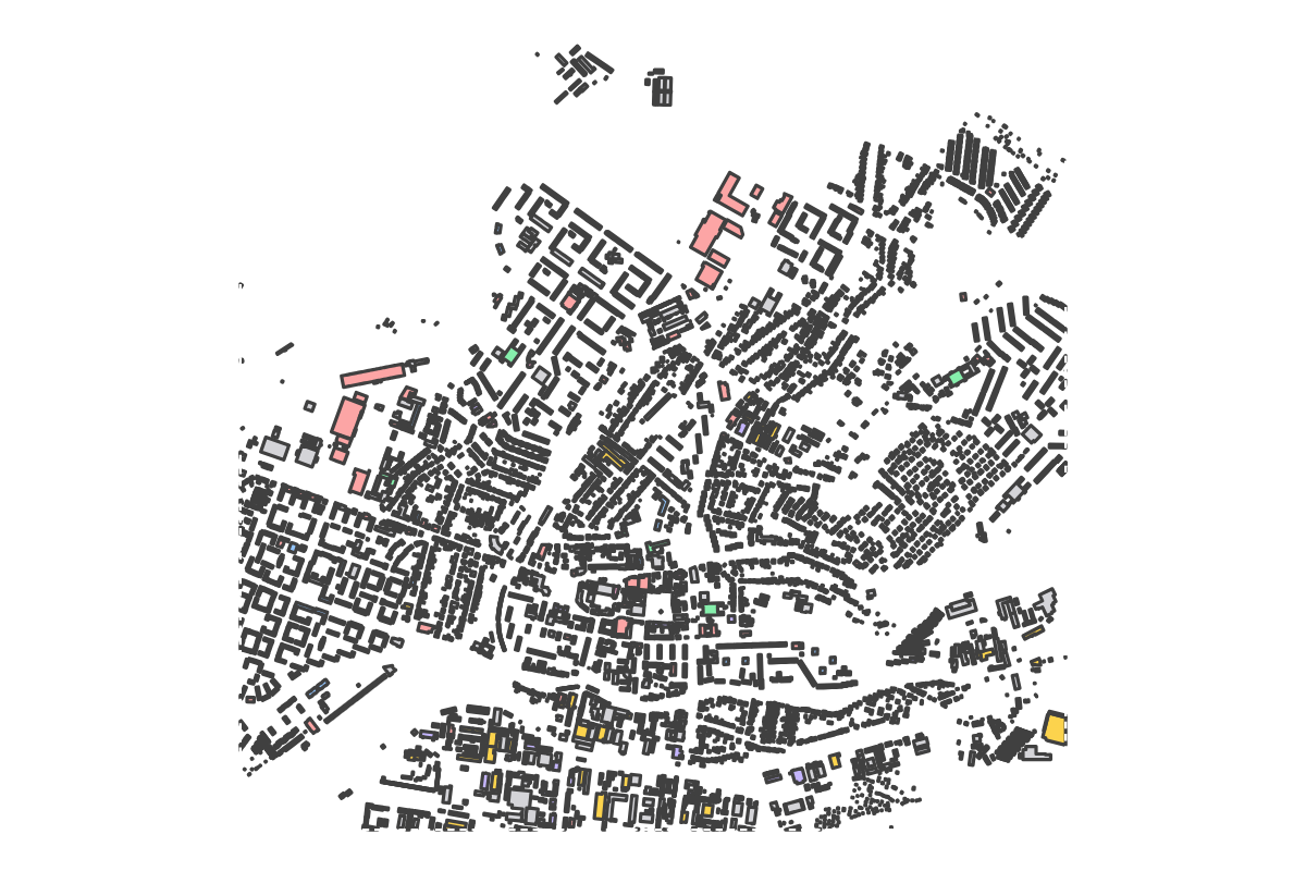 Program breakdown map