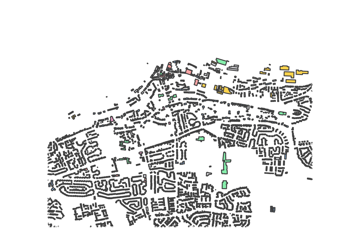 Program breakdown map