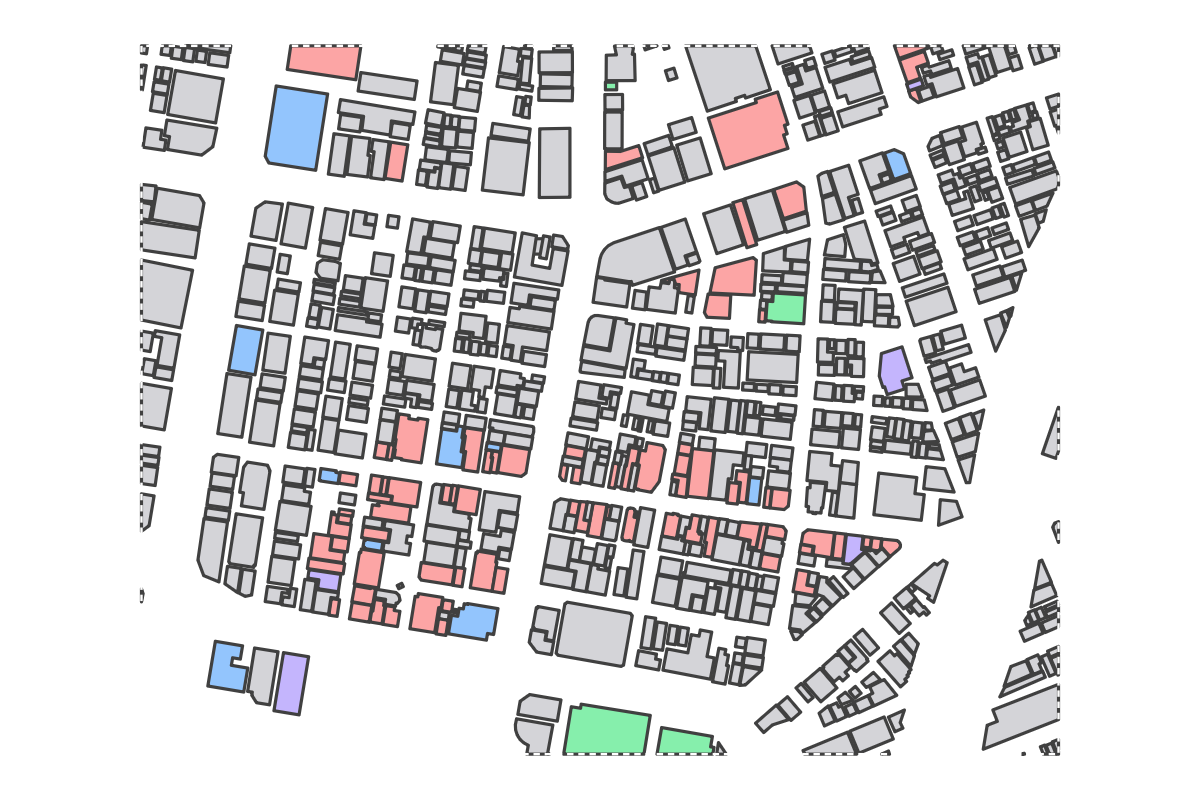Program breakdown map