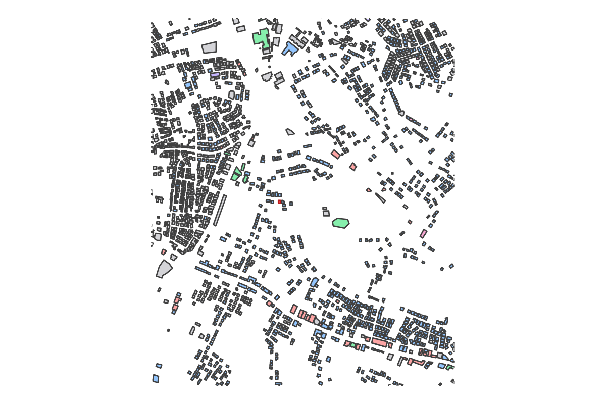 Program breakdown map
