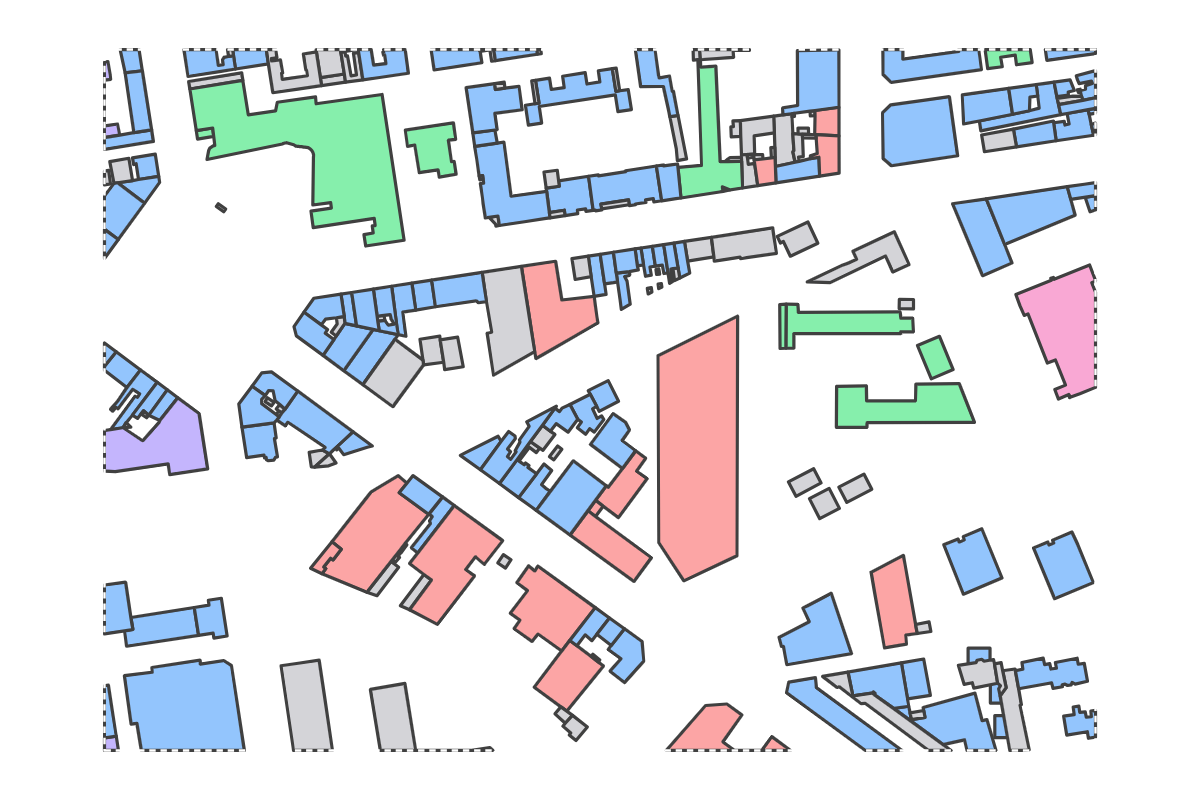 Program breakdown map