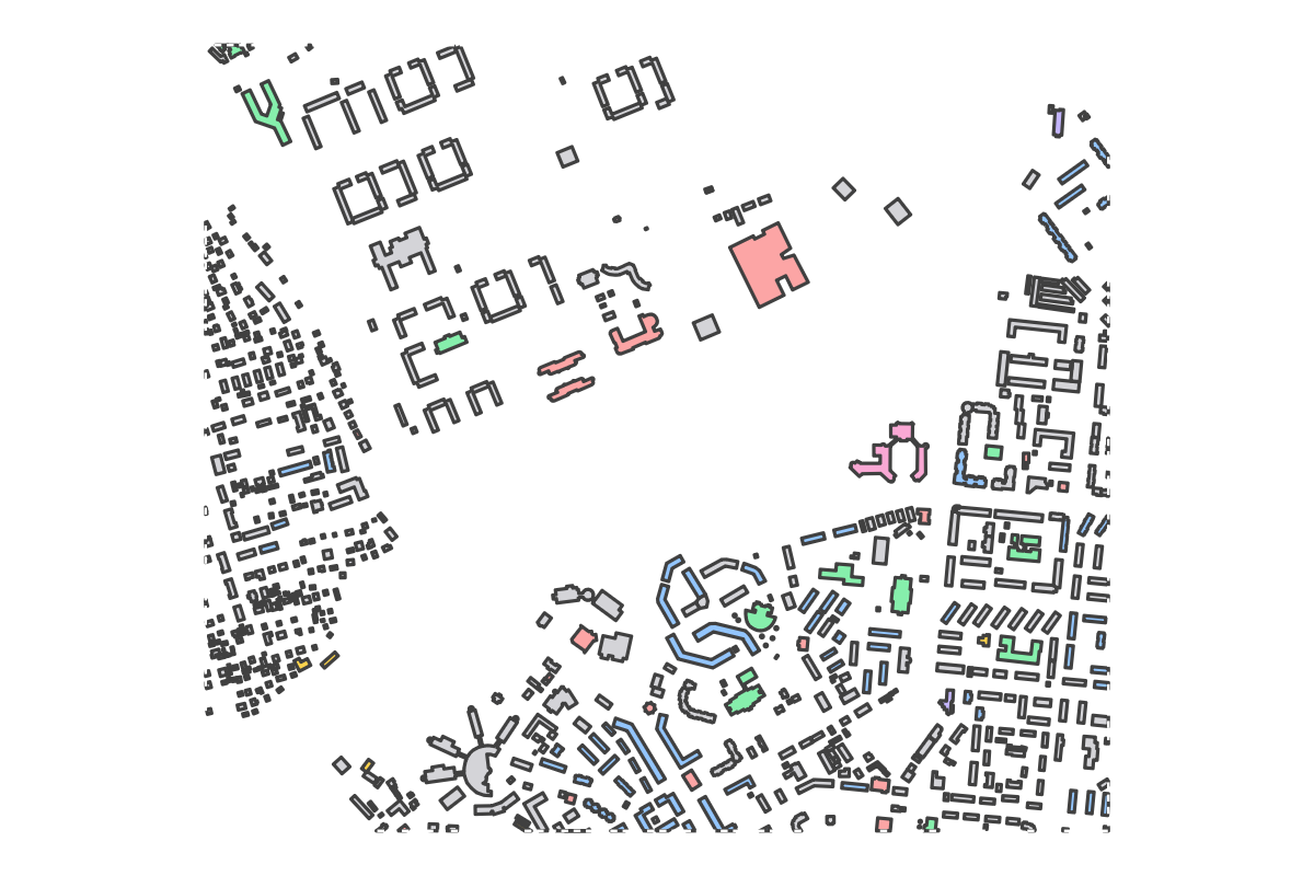 Program breakdown map