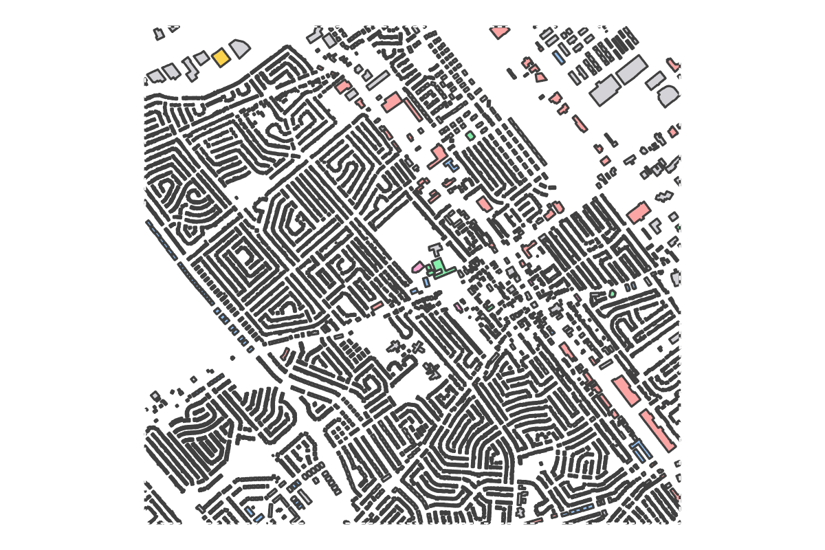Program breakdown map