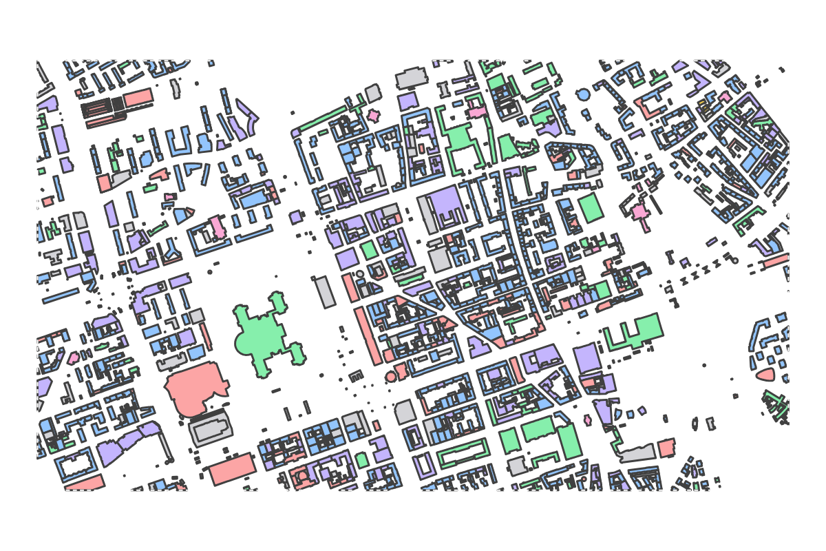Program breakdown map