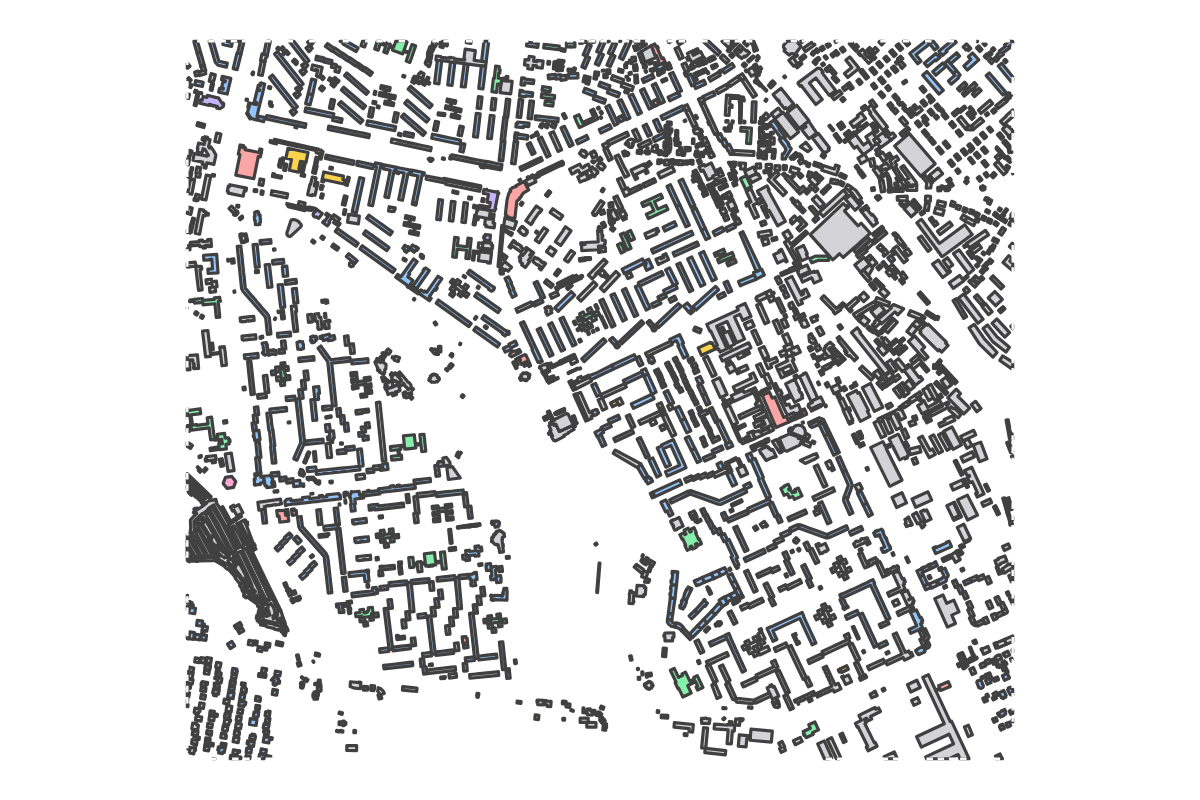 Program breakdown map