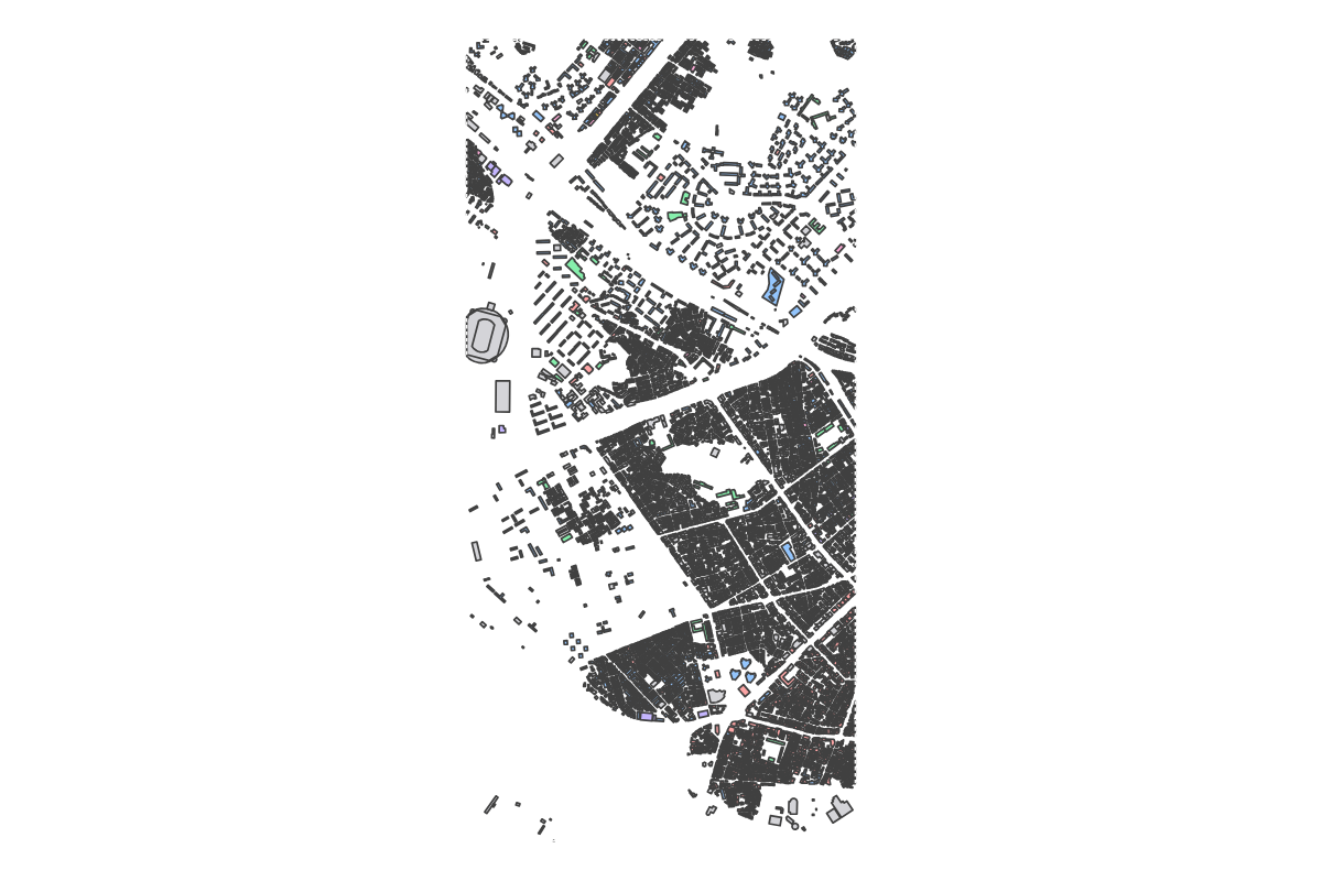 Program breakdown map
