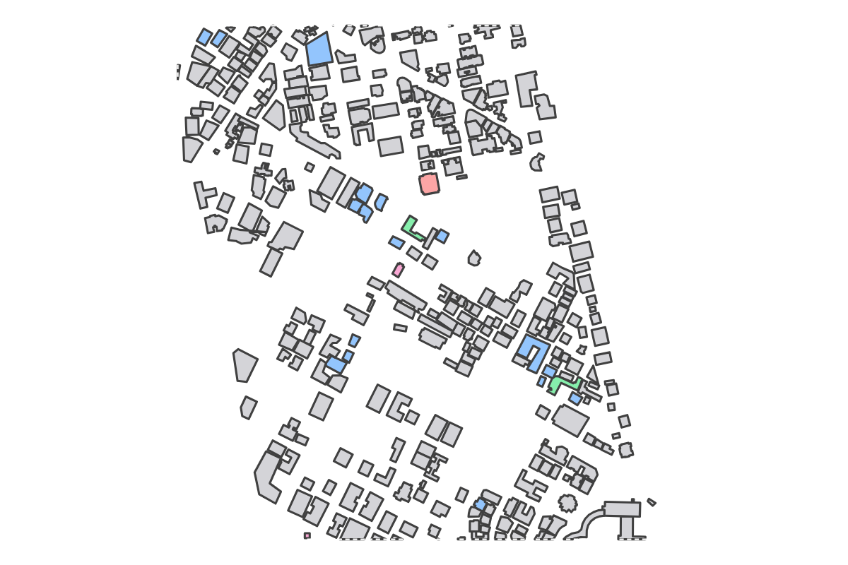 Program breakdown map