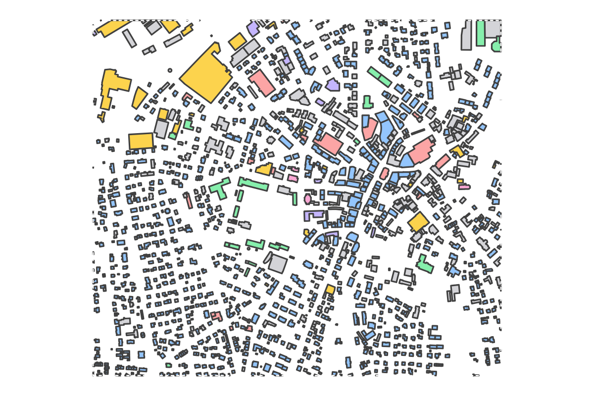 Program breakdown map