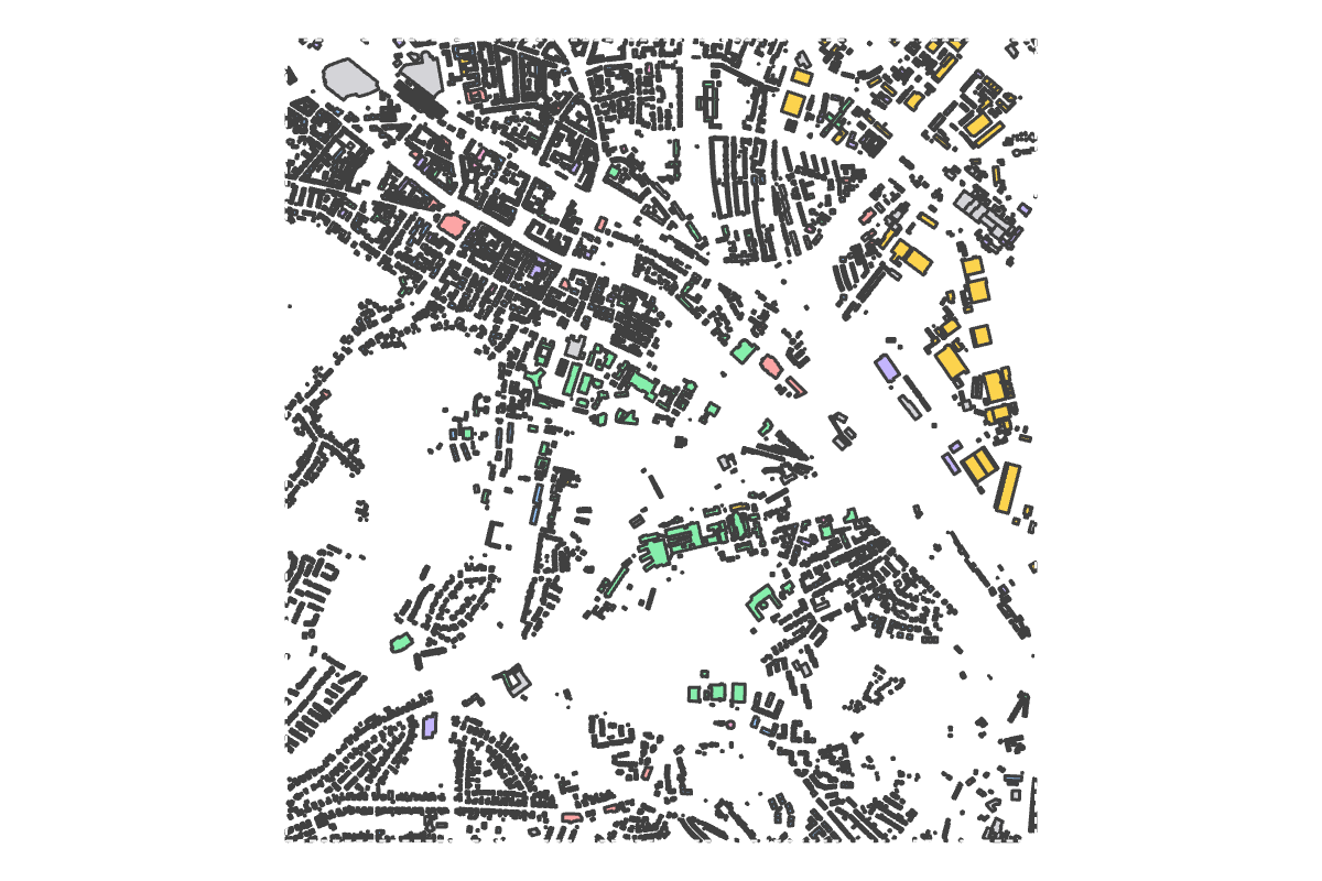Program breakdown map