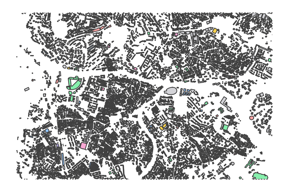 Program breakdown map