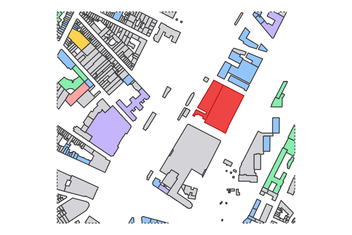 Program breakdown map