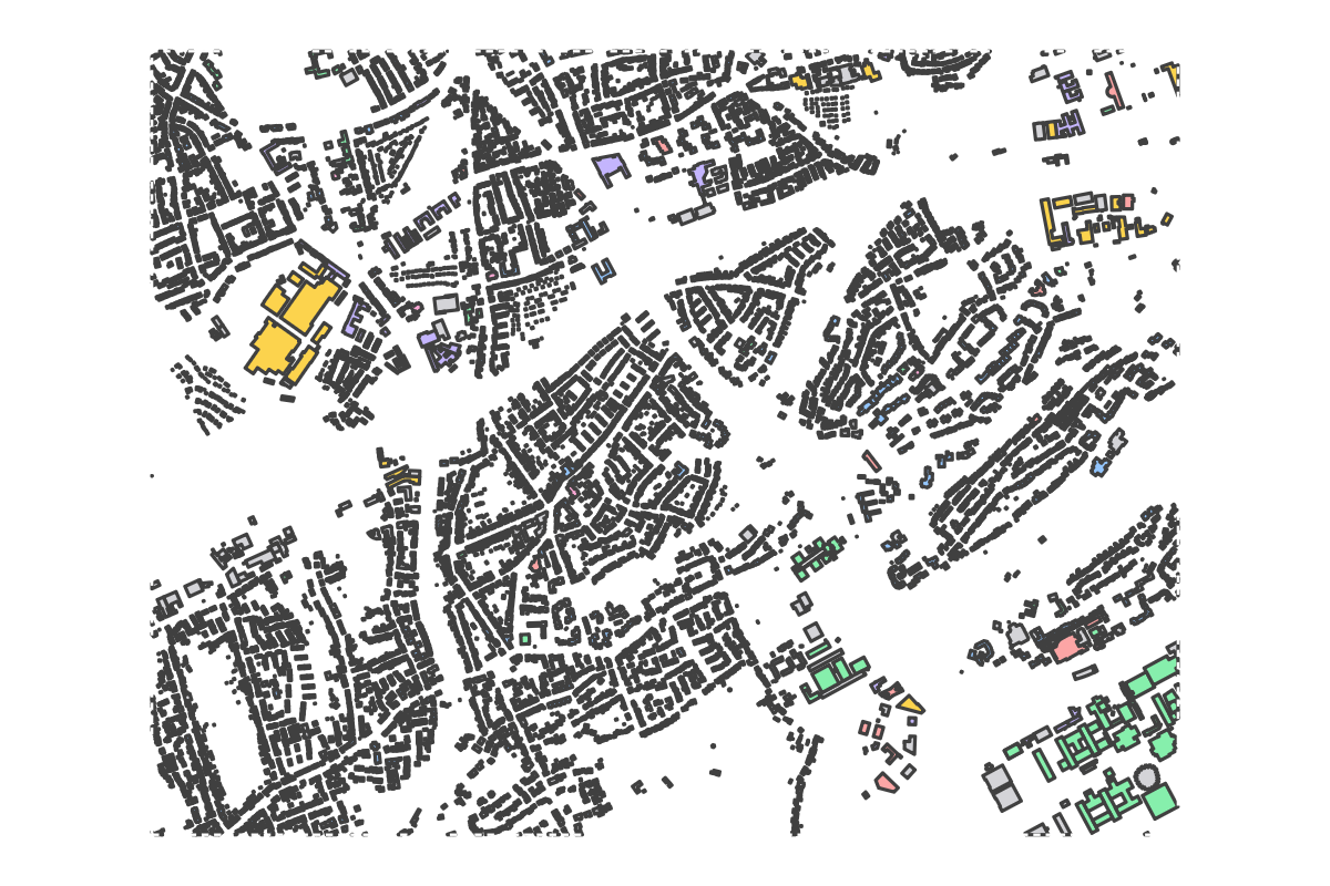 Program breakdown map