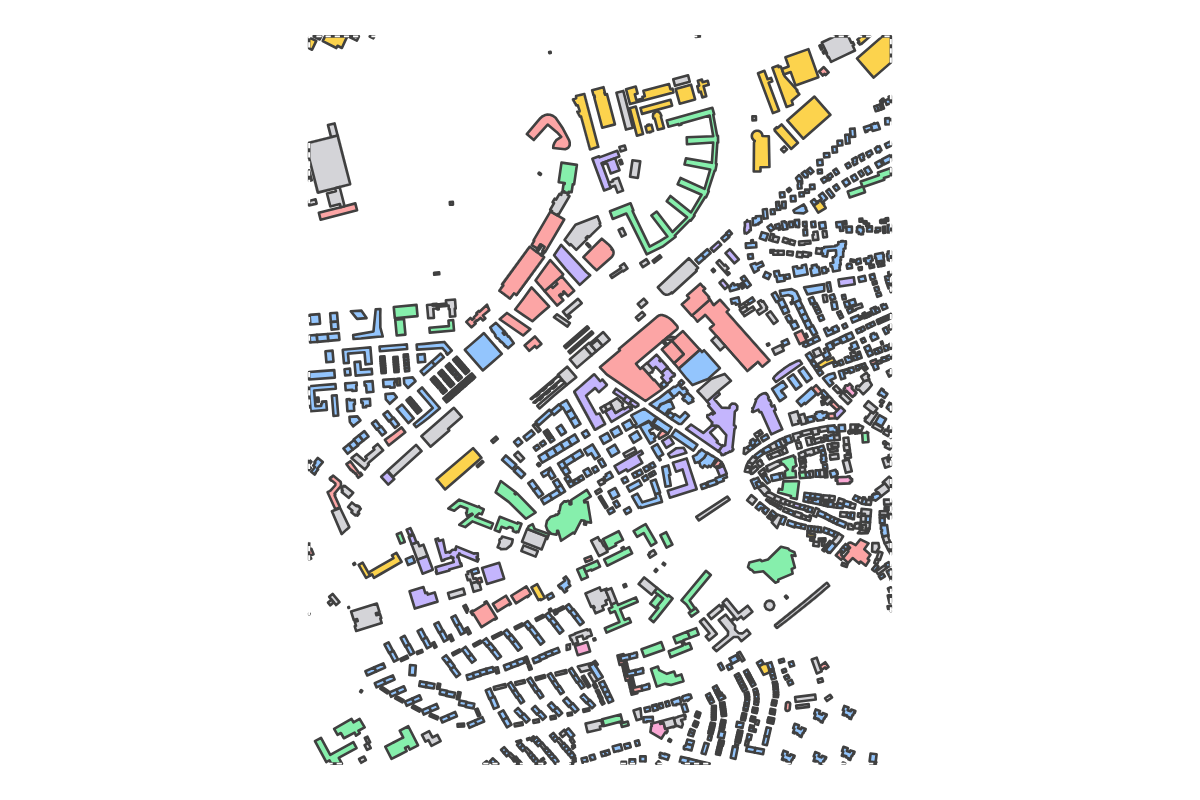 Program breakdown map