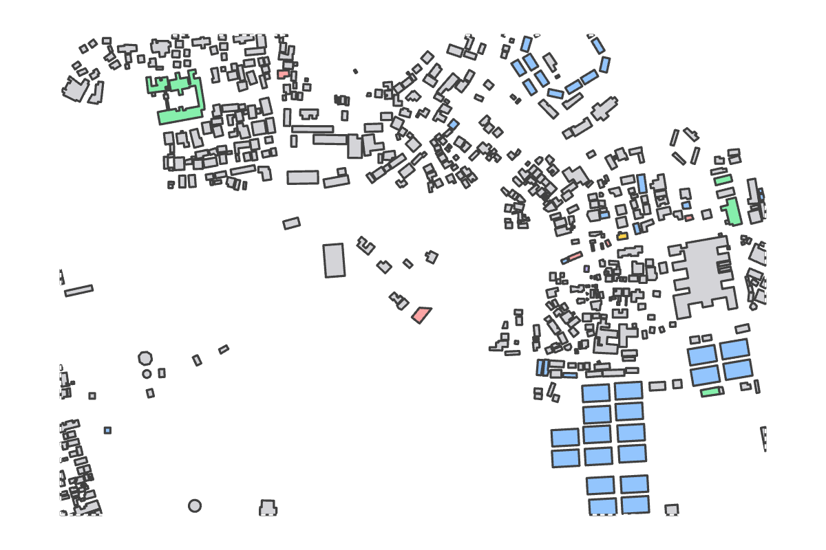Program breakdown map