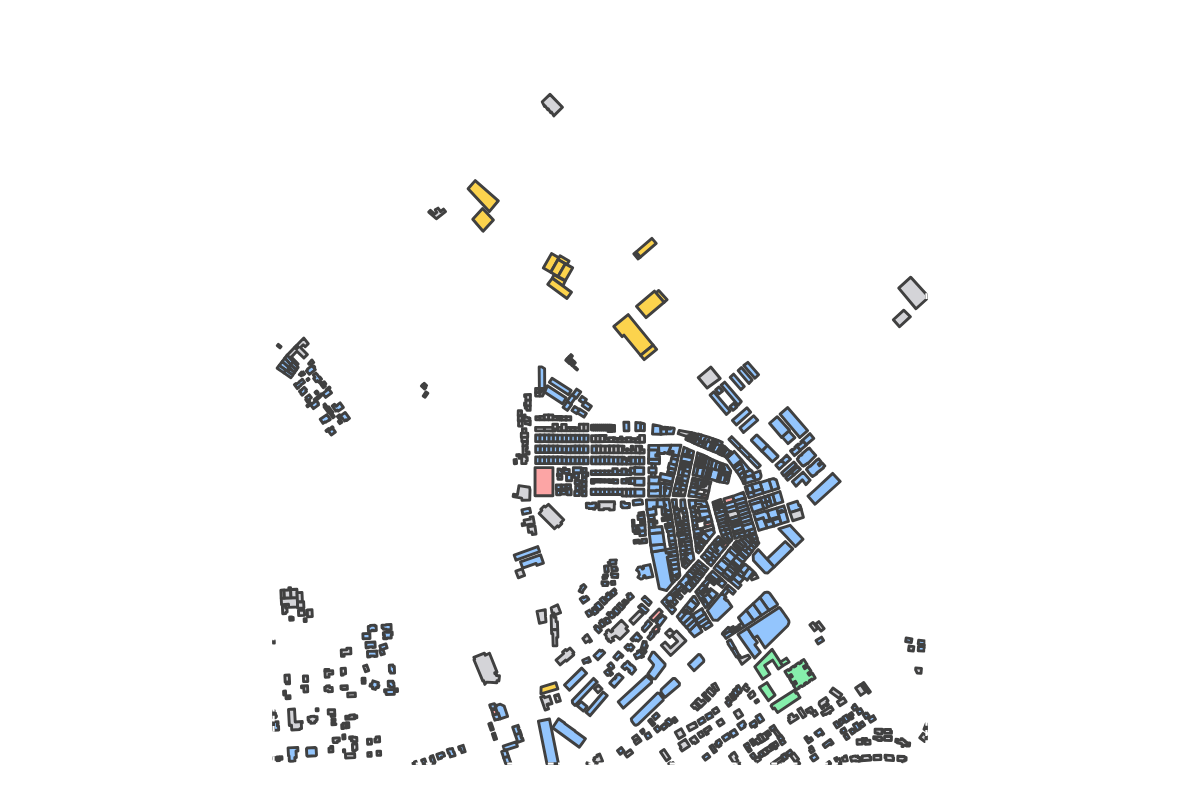 Program breakdown map