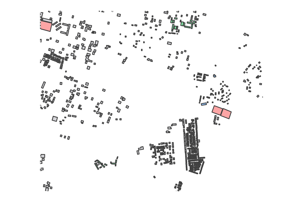 Program breakdown map