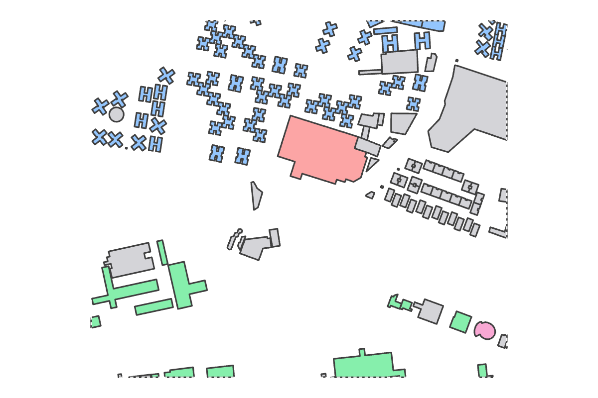 Program breakdown map