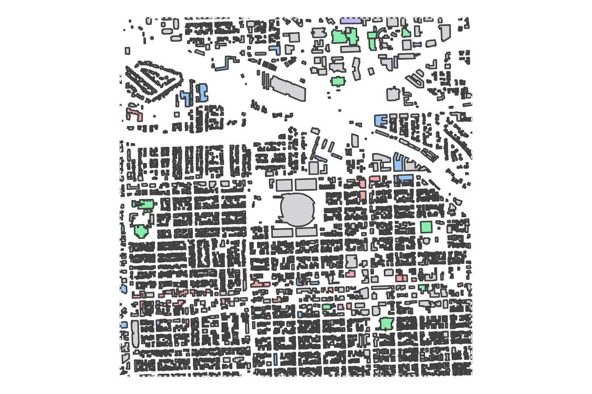 Program breakdown map