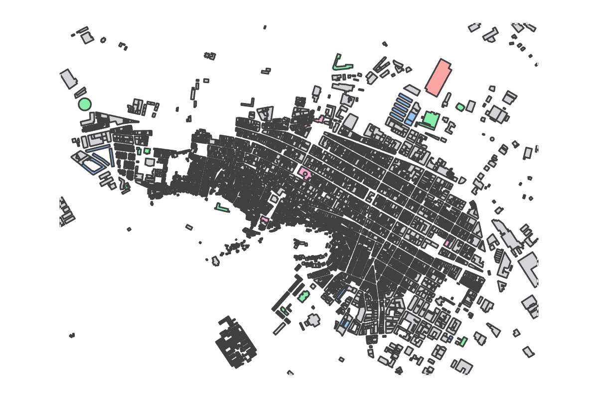 Program breakdown map