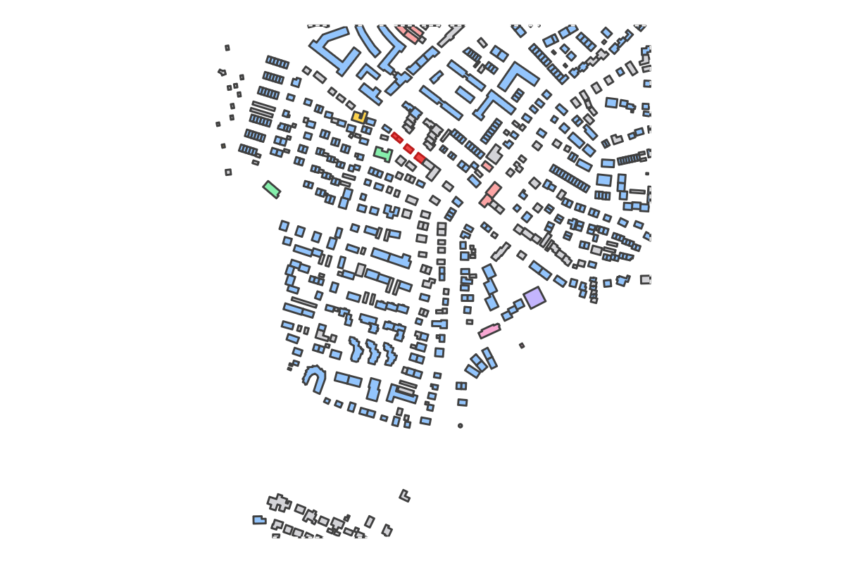 Program breakdown map