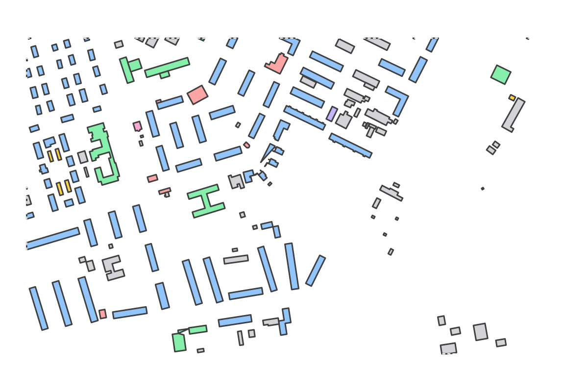 Program breakdown map