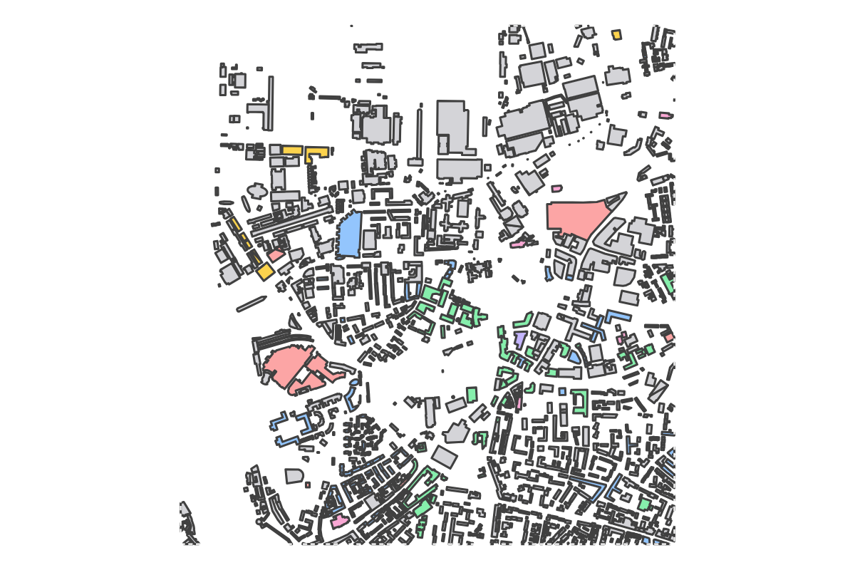 Program breakdown map