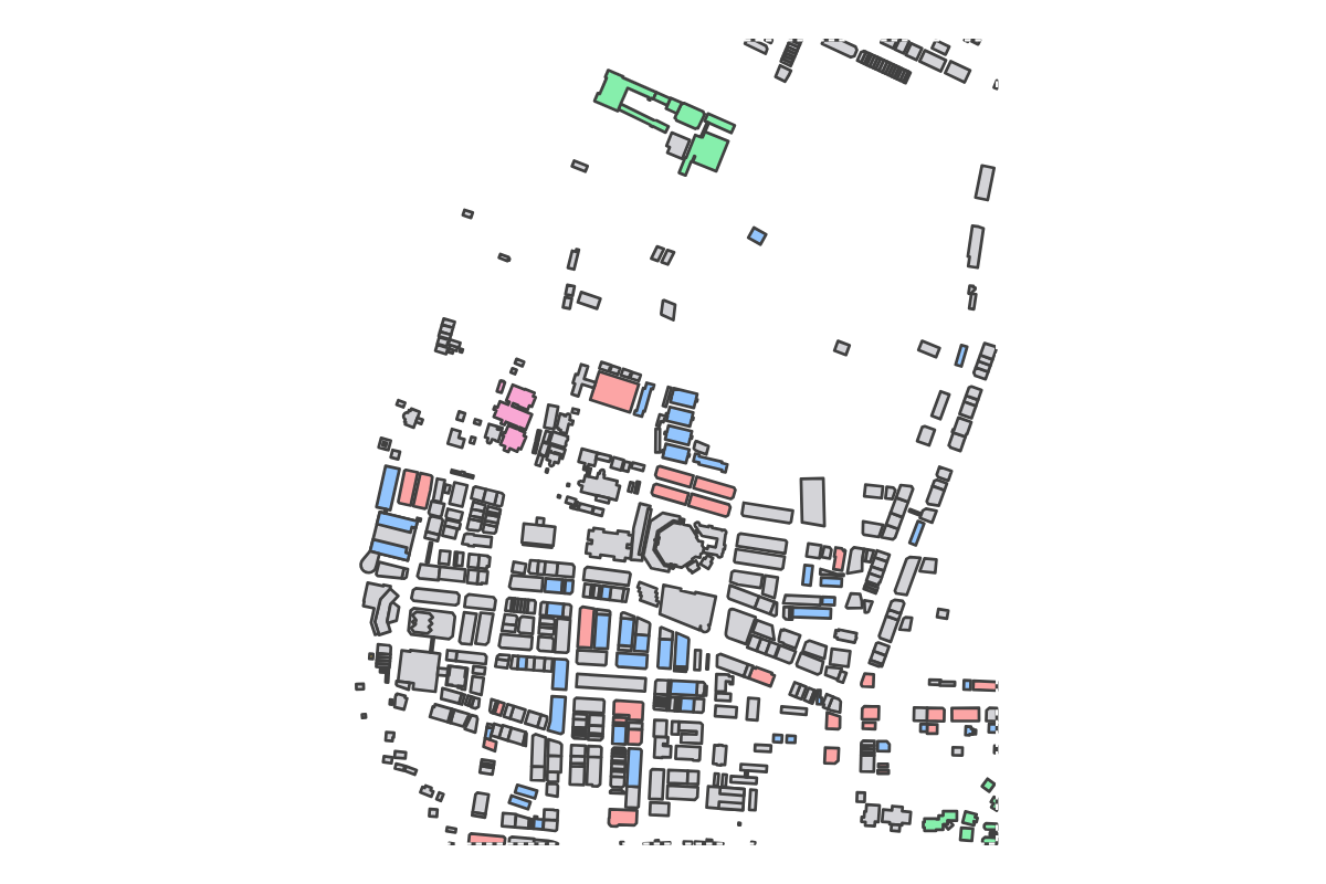 Program breakdown map