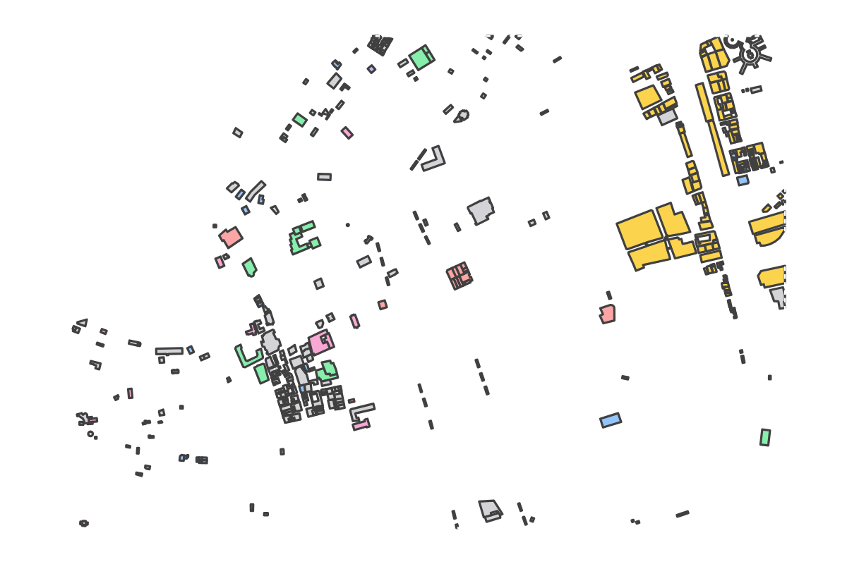 Program breakdown map