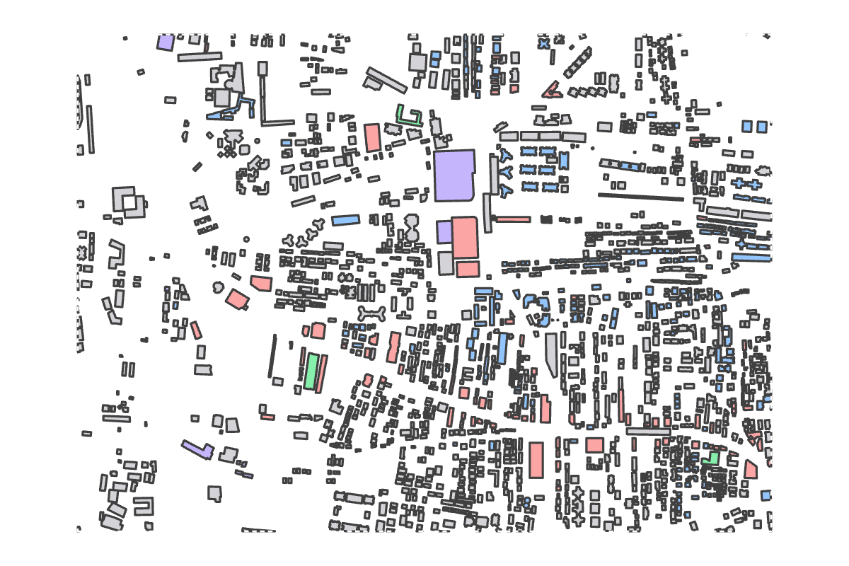Program breakdown map